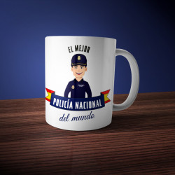 Taza Policía Nacional